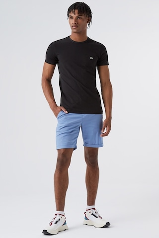 Lacoste Men's Slim Fit Bermuda Shorts Erkek Dar Kesim Bermuda Şort Mavi