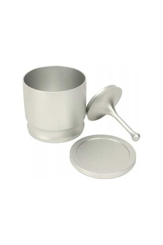 Pazly 58mm Alüminyum Alaşımlı Kahve Tozu Seçici Dozaj Halkası Gümüş Renk Gümüş