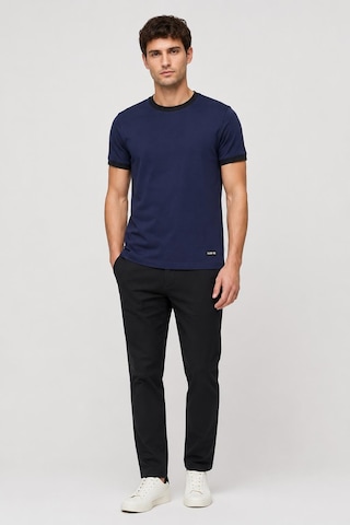 Alexandergardi Yaka Detaylı T-shirt Lacivert
