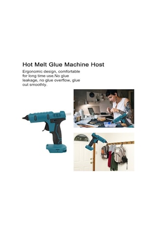 Dancemonkey Profesyonel Kablosuz Sıcak Tutkal Makinesi, Taşınabilir Şarj Edilebilir El Sanatl Tabancası