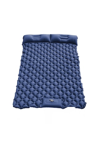 Katlanabilir Çift Kişilik Şişme Outdoor Kamp Yatağı Al4526 Mavi
