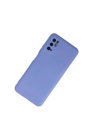 Mey Najmaddin Redmi Note 10 5g Kılıf Nano İçi Kadife Silikon - Lila Najmaddin Diğer