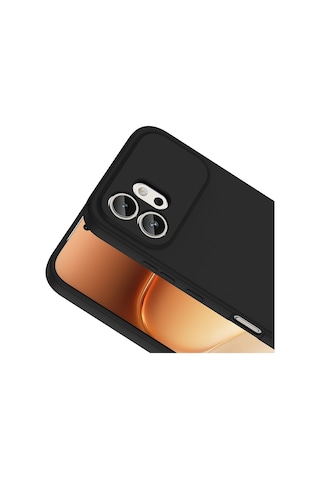 Vendas Honor 600 5g Kılıf Zore Mara Lansman Kapak + Cam Ekran Koruyucu Siyah