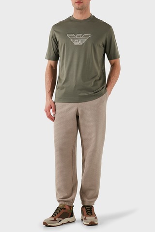 Emporio Armani Erkek T Shirt Em001033 Af10017 M8129 Haki Haki