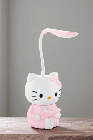 Hello Kitty Masa Lambası Pembe