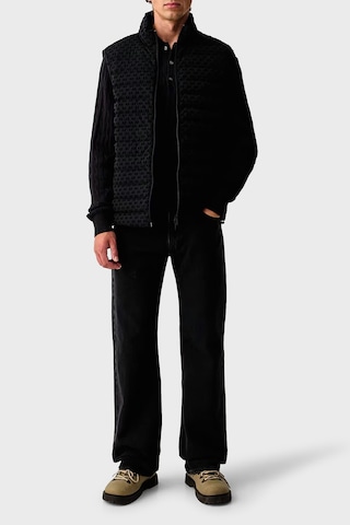 Armani Exchange Logolu Regular Fit Dik Yaka Fermuarlı Yelek Erkek Yelek Xm003511 Af19870 Uc001 Siyah