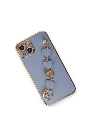 Apple, Uyumlu iPhone 14 Kılıf Esila - Gri - Aflc-842718