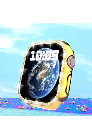 Watch 10 42mm Mkst Watch Gard 05 Sert Pc Koruyucu - Gold
