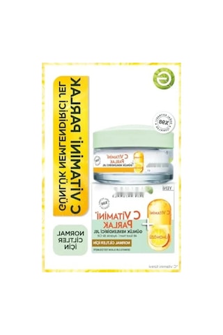 C Vitamini İçeren Parlak Günlük Nemlendirici Jel 50 Ml