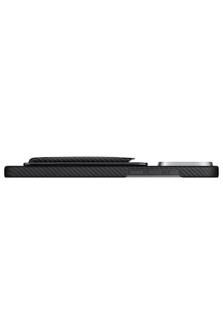 Pitaka Magnetic Woven Serisi Aramid Fiber Magnetik Kartlık Siyah