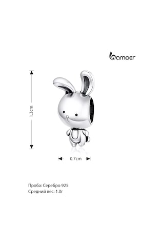 Bamoer 925 Ayar Gümüş Charm 184331107