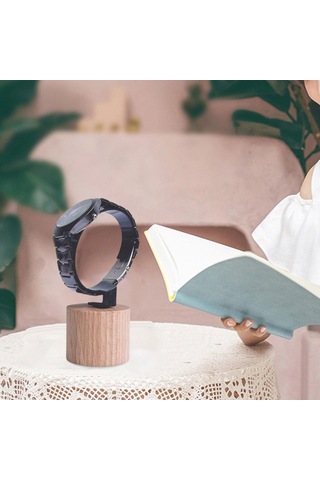 Homyl Saat Teşhir Standı Premium Braket Bileklik Tutucu Bilezik Siyah