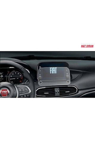 Fiat Egea-egea Cross 2022-2023 Navigasyon Ve Multimedya Uyumlu Mat Ekran Koruyucu