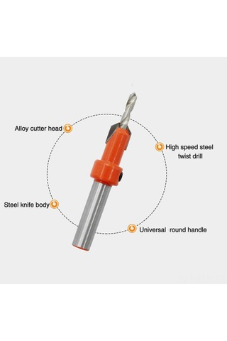 Xindoker Volfram Çelik Alaşımlı Matkap Uçları - 5'li Set Ve Anahtar Hediyeli