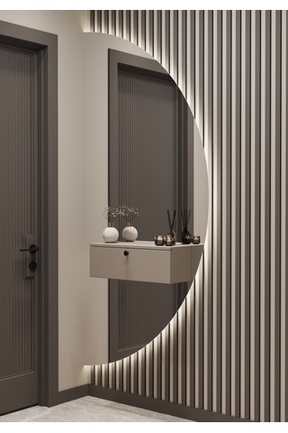 Asur 60 Cm Dresuar 100% Mdf Kumtaşı