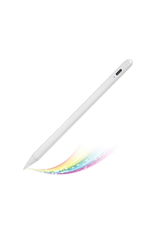 Fuchsia iPad Air 6. Nesil M2 Uyumlu 11" Avuç İçi Red Ve Eğim Özellikli Manyetik Yapışan Dokunmatik Kalem