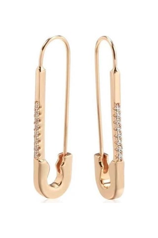 Flybuy Zarif Xuping Uzunluk, Markalı Küpeler: Kilidi, Kaplama, Gr Gold Fransız Cm Altın Ağırlık 3.3 3 Uy Gold