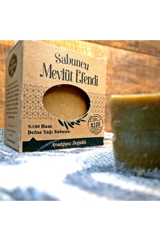 Sabuncu Mevlüt Efendi Ham Defne Yağı Sabunu 100 G