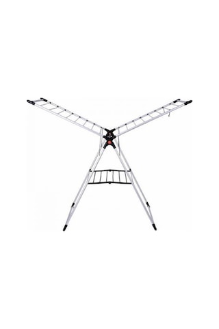 Tevalli T-Mt06 Kurudy Saloon Alüminyum Çamaşır Kurutmalık Gri