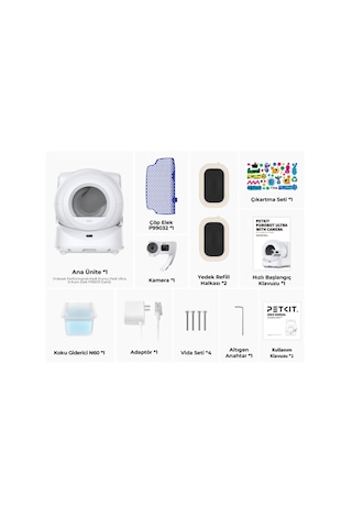 Petkit Purobot Ultra Akıllı Kedi Tuvaleti