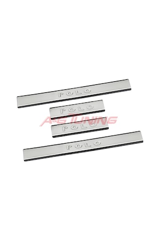 Volkswagen Polo 6R Krom Kapı Eşiği 2009 2017 4Kapı Paslanmaz Çeli N11.458