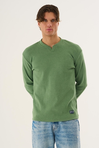 Alexandergardi Fitilli Uzun Kollu Sweatshirt Yeşil