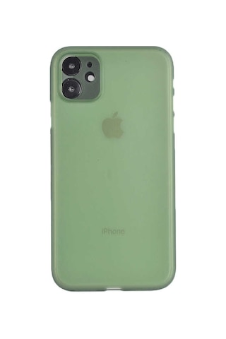 Apple Uyumlu iPhone 11 Uyumlu Tiny Kılıf-yeşil Yeşil -