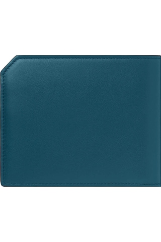 Mont Blanc Montblanc Meisterstück Selection Soft Mini 6cc Cüzdan 131242 Mavi