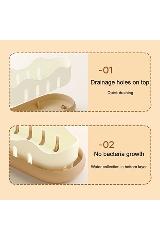 Seyahat Taşınabilir Mühürlü Sabun Kutusu Ev Banyo Sabunu Tutucu Kırmızı