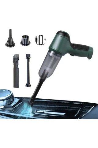 Emin Air Blower Araba Süpürgesi Yeşil Najmaddin Standart