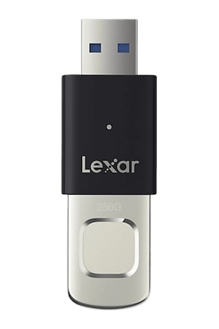 Lexar Fingerprint F35 Pro 256 Gb Usb Bellek Siyah