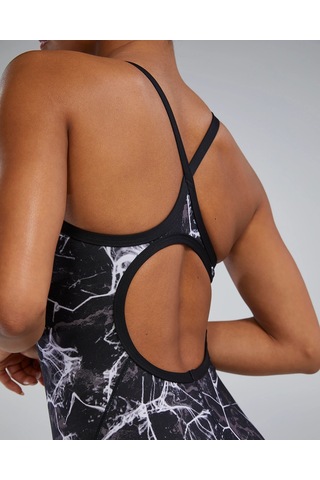 Tyr Durafast Elite Kadın Diamondfit Mayo - Synapse Siyah