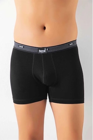 Hmd 423x3 Erkek 3'lü Bamboo Boxer-siyah Siyah