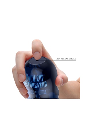 Hızlı Express Vacumm Cup 18 CM Anal Masturbatör Gerçekçi Dokuda