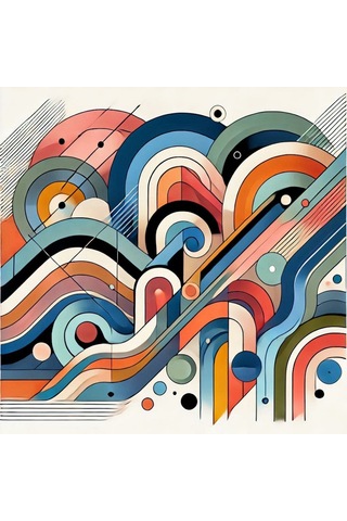 İskandinav Soyut Tablo Set Çerçevesiz 50x50cm Pvc Tablo 4'lü Set 008 Her Bir Tablo 50x50cm Büyüklüğündedir.