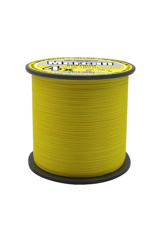 Mercan Pe Örgü Premium 4X İp 500 M Sarı Misina