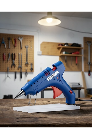 Silikon Tabancası 100 W 11 Mm, 5 Adet Hediye Silikonlu