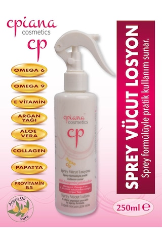Cpiana Sprey Vücut Losyonu Argan Yağlı 250ml