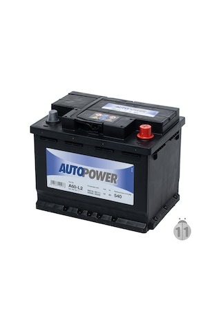 Autopower 12V 60 Ah 540 En (Varta Üretimi) Akü