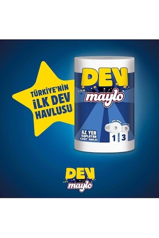 Maylo Dev Kağıt Havlu Pro Pack 8 Rulo