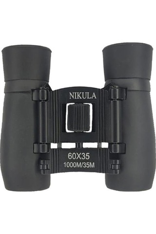 Nikula Binoculars 60x35 Dürbün Siyah