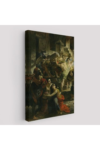 Pompeii'nin Son Günü Karl Pavlovich Bryullov Kanvas Tablo-6362 50 X 70