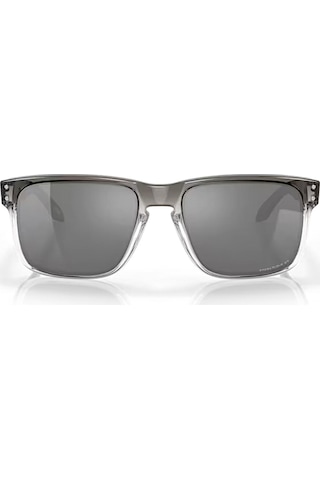 Oakley Oak 9102 910202 55 Holbrook Erkek Polarize Aynalı Kare Şeffaf Füme Kemik Güneş Gözlüğü