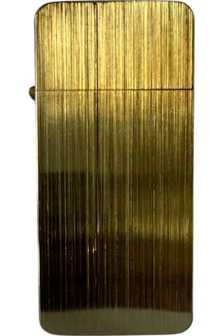 Premiumquality Fırçalı Gold Metal Benzinli Çakmak - Tr8667