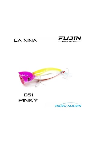 Fujin La Nina Maket Balık Su Üstü Popper 051 Pinky
