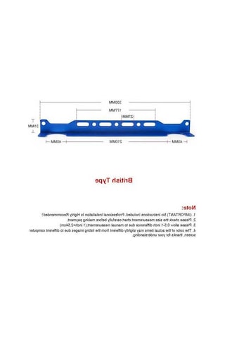 Wondernest İngiliz 330mm Araba Motor Yağı Soğutucu Montaj Braket Kiti Gümüş Renk