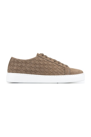 Tamer Tanca Erkek Hakiki Deri Bej Sneakers & Spor Ayakkabı 1185 22703 Erk Ayk Y26 Bej Nbk