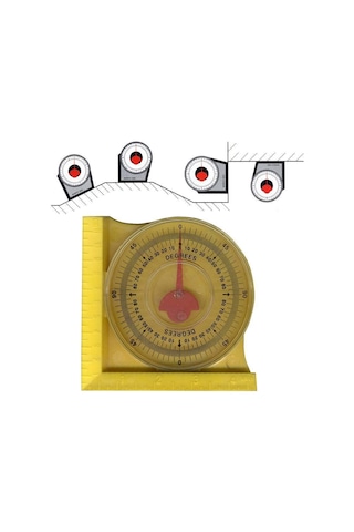 Bts 12103 Açı Ölçer Gönye