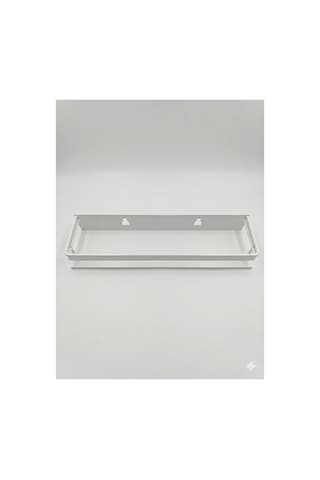 Banyo Rafı - Duvara Montaj - Beyaz - Alüminyum - 100 Cm Uzunluk Diğer