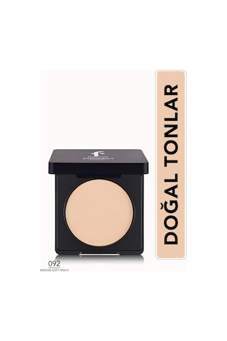 Flormar Yoğun Pigmentli Kompakt Pudra - Compact Powder - 092 Medium Soft Peach - 8682536051323